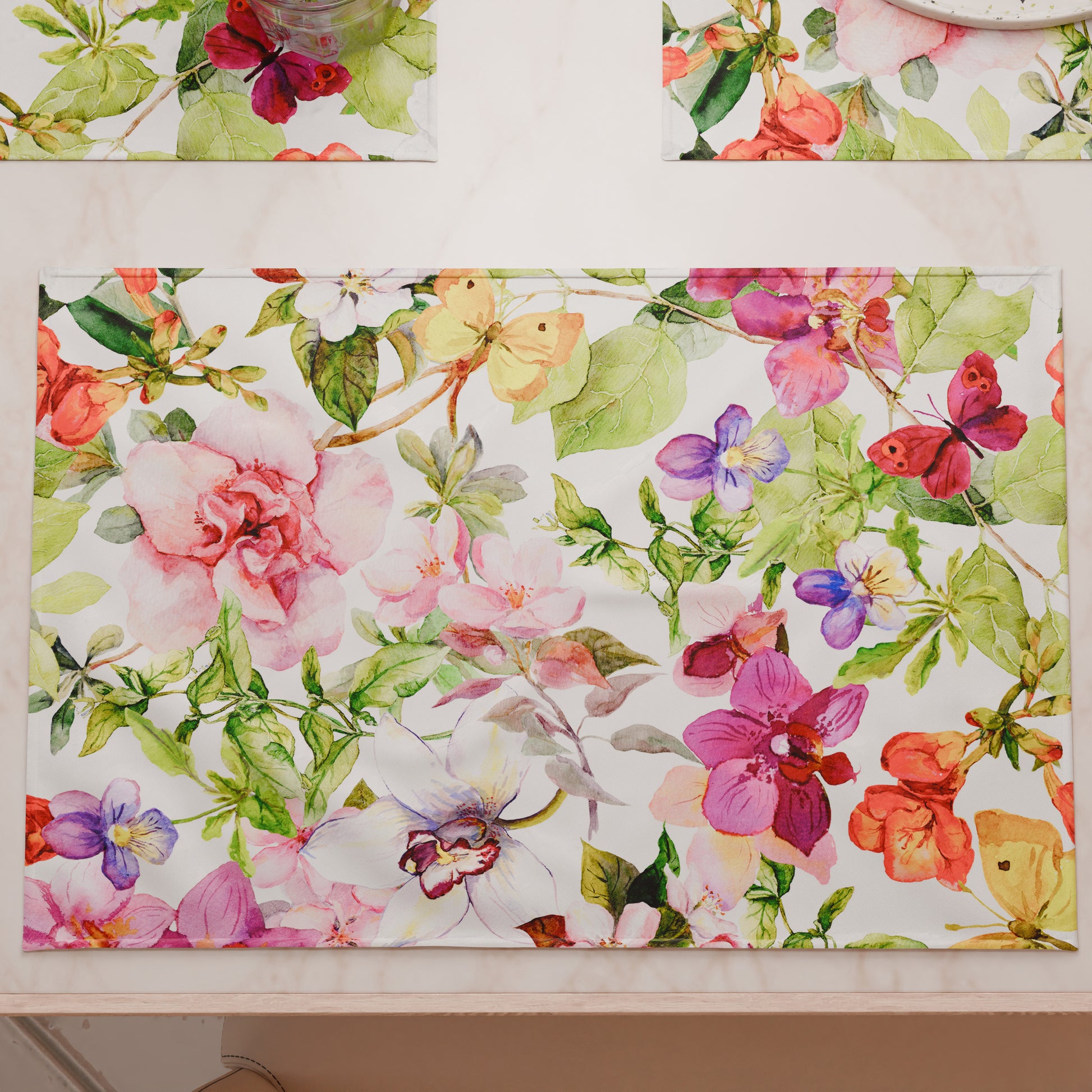 Tovagliette Primaverile 4 Pezzi Tovagliette Lavabili Tovagliette Colazione Stoffa 30 x 45 cm Per Sala da Pranzo, Cucina, Festa Tovagliette Primaverile 4 Pezzi Tovagliette Lavabili Tovagliette Colazione Stoffa 30 x 45 cm Per Sala da Pranzo, Cucina, Festa