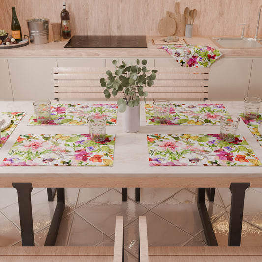 Sets de table américains à impression numérique Papillons