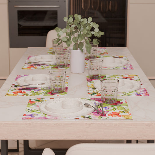 Sets de table américains à impression numérique Papillons