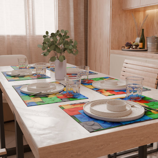 Sets de table américains en impression numérique Mattoncini