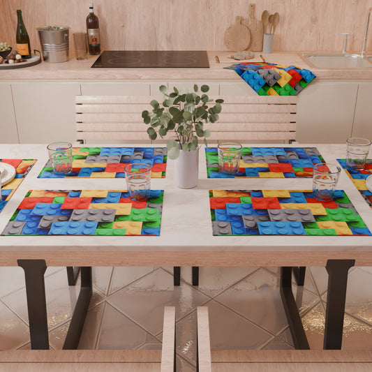 Sets de table américains en impression numérique Mattoncini
