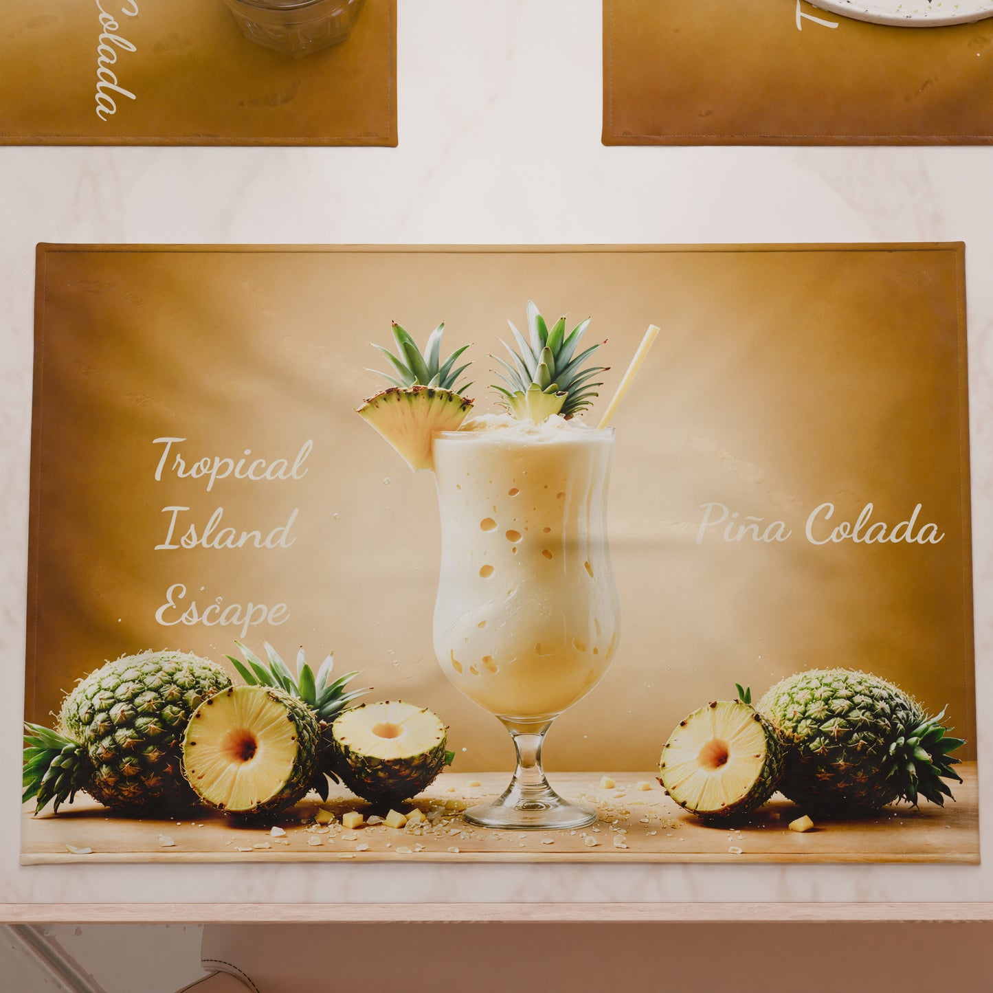 Tovagliette Americane in Stampa Digitale Pina Colada