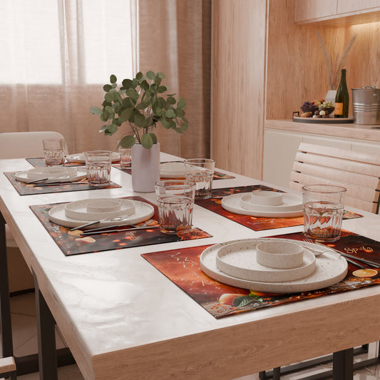 Sets de table américains en impression numérique Spritz