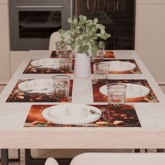 Sets de table américains en impression numérique Spritz