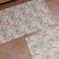 Tapis de Cuisine Couloir Cuisine Floral-17 Gris au Mètre (7,90€ le mètre)