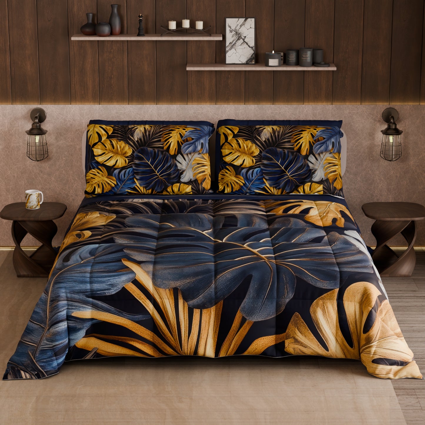 Piumone, Trapunta Matrimoniale, Singola, Piazza e Mezza Floreale 04-186