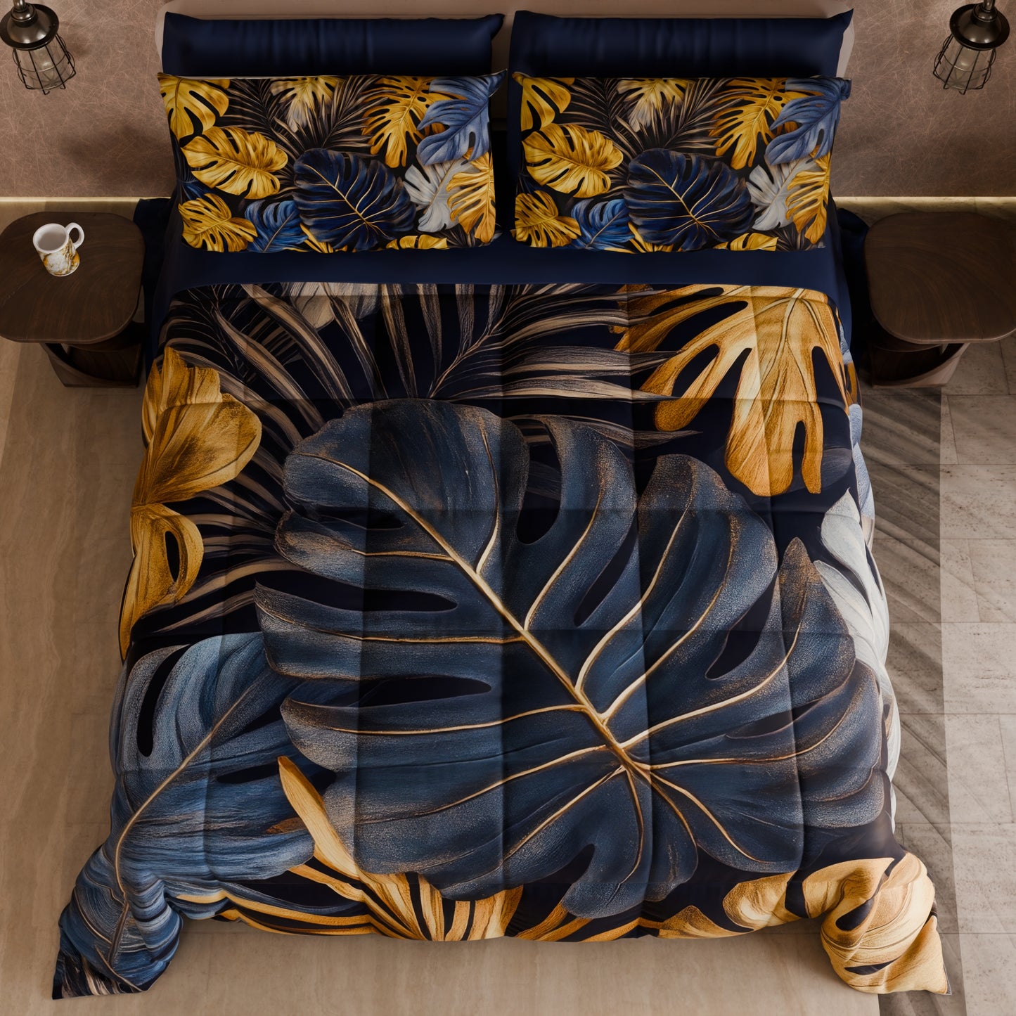 Piumone, Trapunta Matrimoniale, Singola, Piazza e Mezza Floreale 04-186