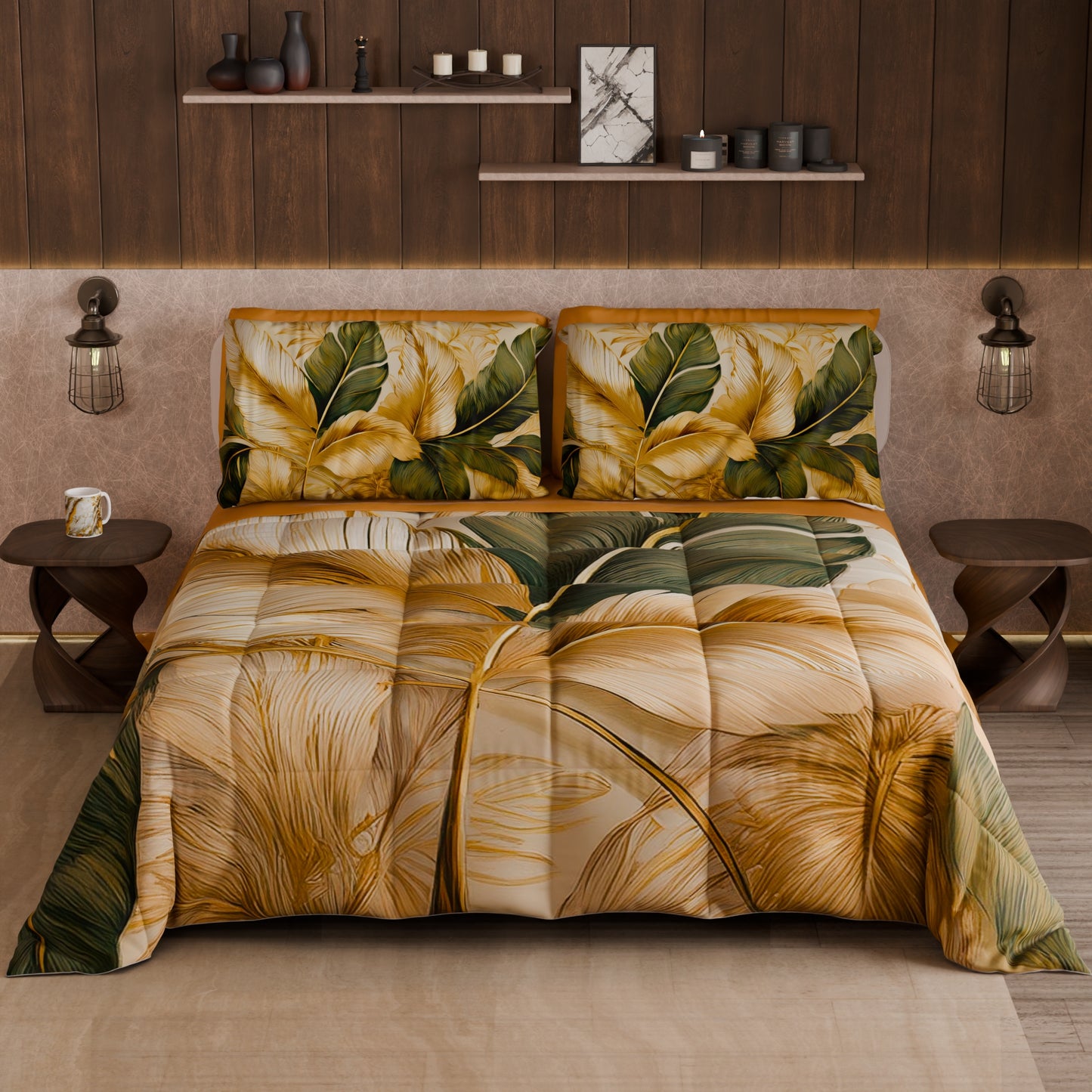 Piumone, Trapunta Matrimoniale, Singola, Piazza e Mezza Floreale 04-302