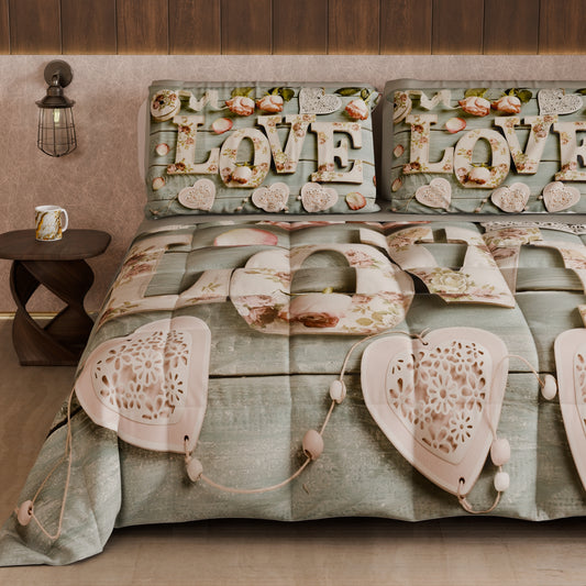 Piumone, Trapunta Matrimoniale, Singola, Piazza e Mezza Shabby 318