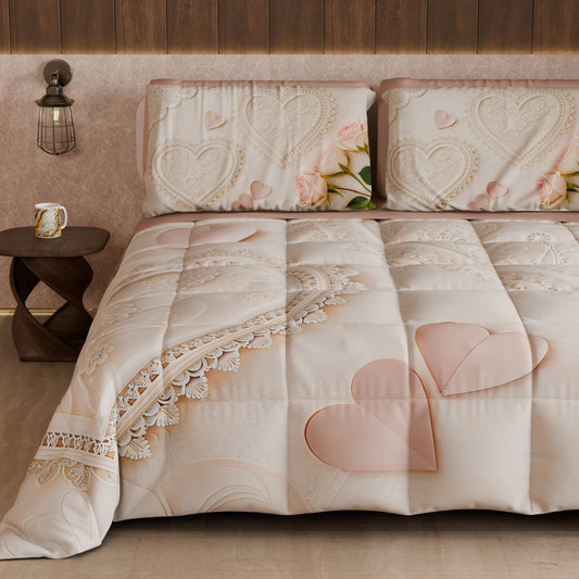 Piumone, Trapunta Matrimoniale, Singola, Piazza e Mezza Shabby 319