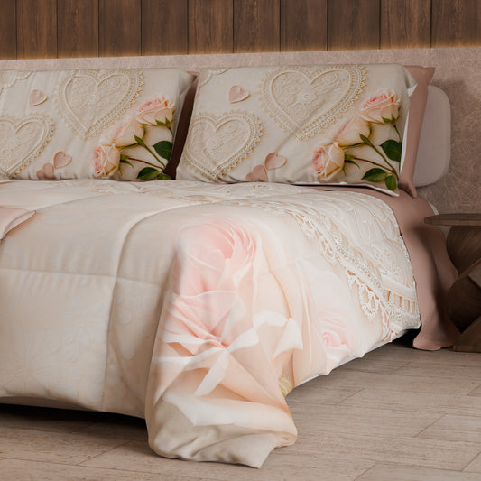 Couette, édredon double, simple, une place et demie shabby 319