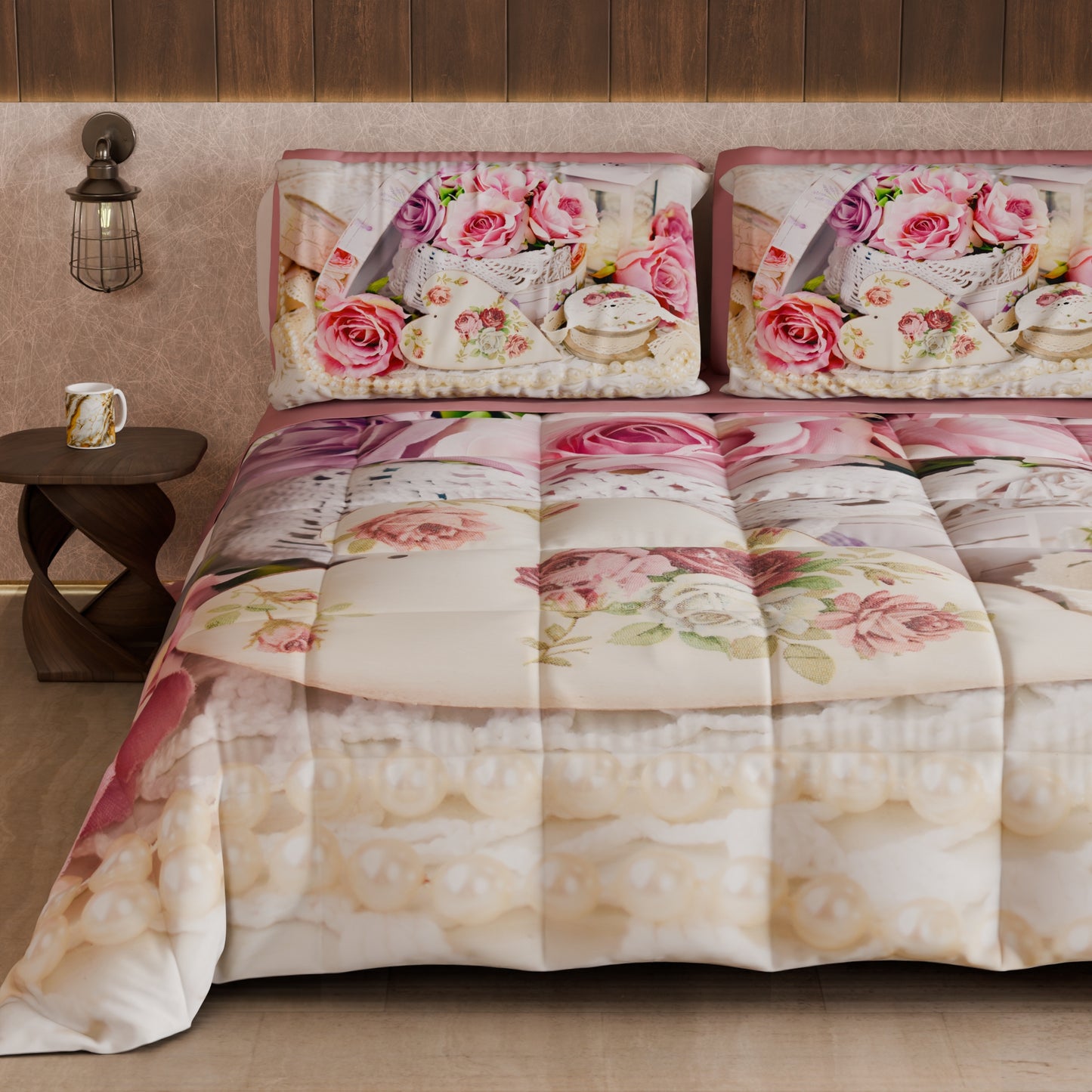 Piumone, Trapunta Matrimoniale, Singola, Piazza e Mezza Shabby 328