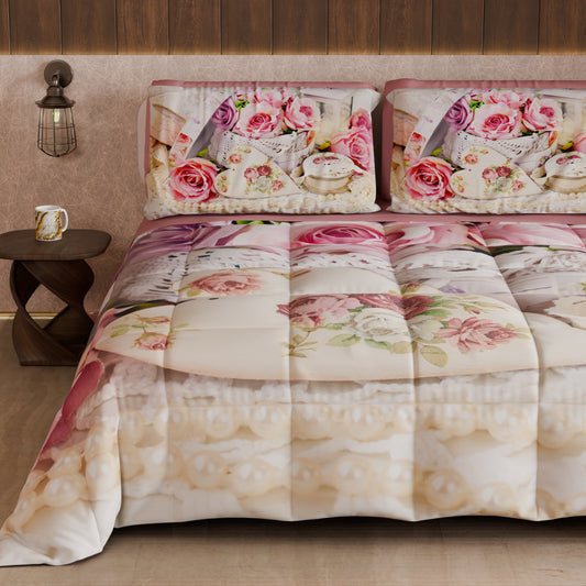 Piumone, Trapunta Matrimoniale, Singola, Piazza e Mezza Shabby 328