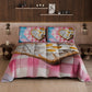 Piumone, Trapunta Matrimoniale, Singola, Piazza e Mezza Shabby 329