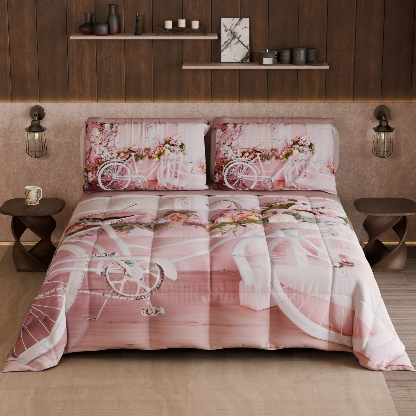 Piumone, Trapunta Matrimoniale, Singola, Piazza e Mezza Shabby 333