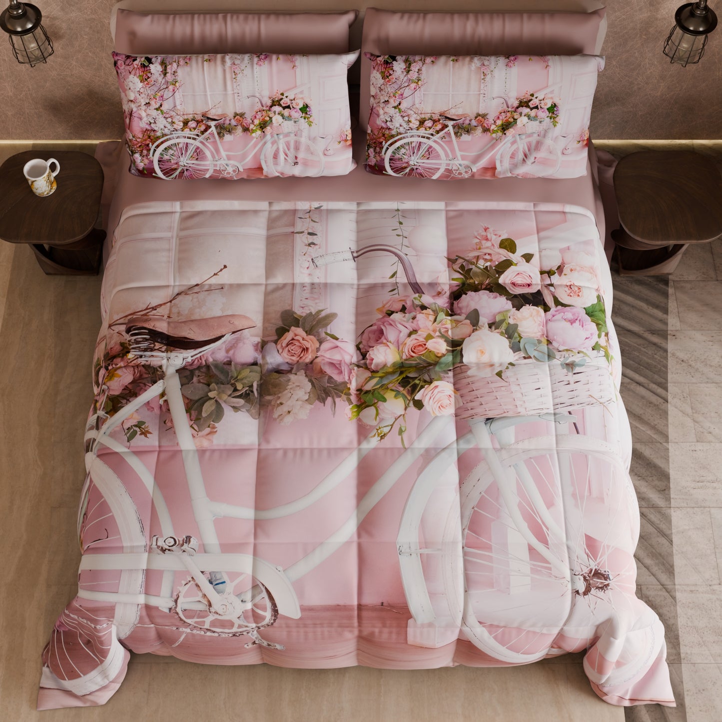 Piumone, Trapunta Matrimoniale, Singola, Piazza e Mezza Shabby 333