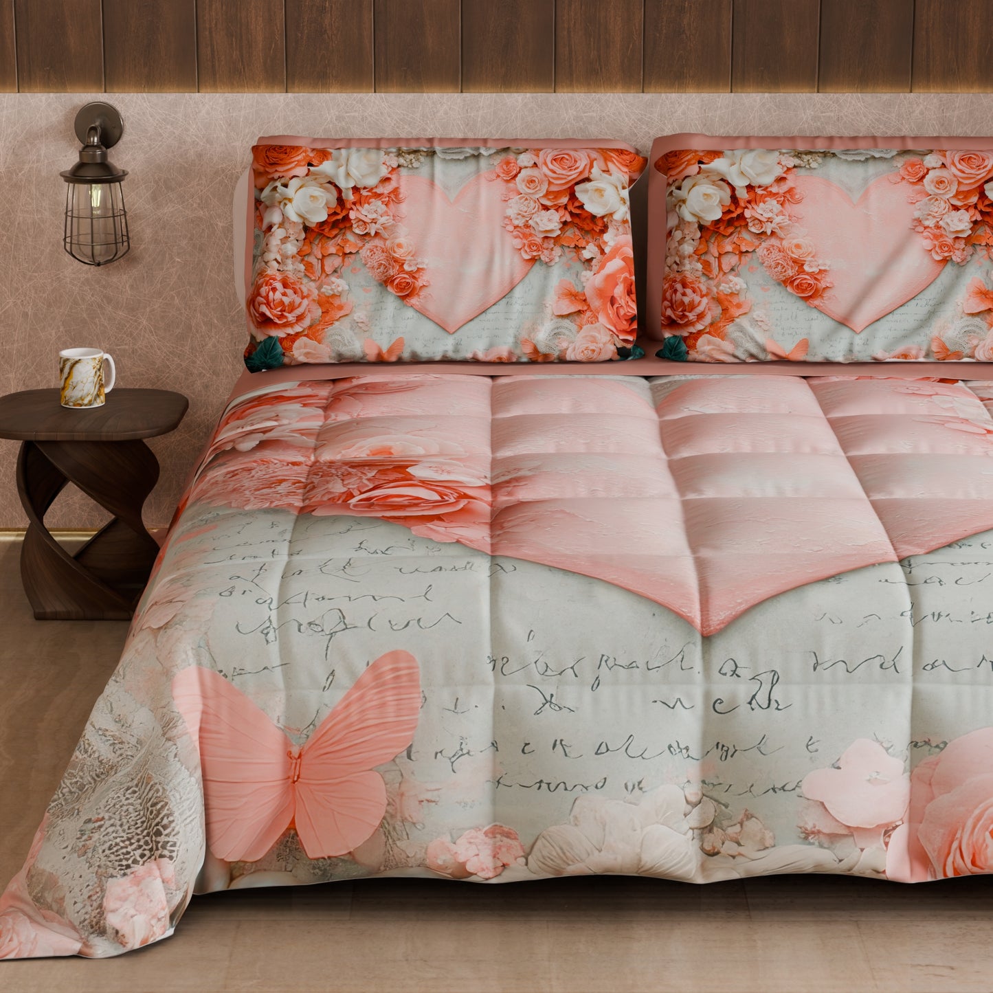 Piumone, Trapunta Matrimoniale, Singola, Piazza e Mezza Shabby 335