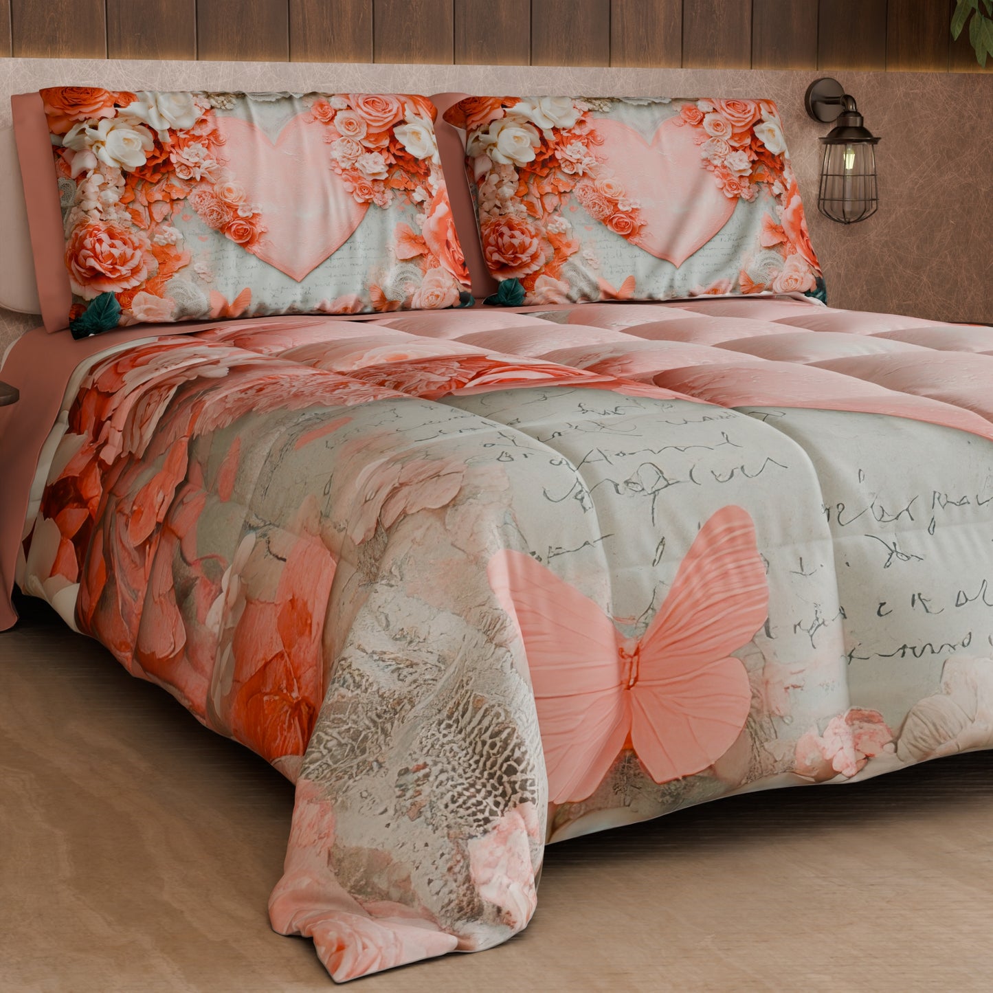 Piumone, Trapunta Matrimoniale, Singola, Piazza e Mezza Shabby 335