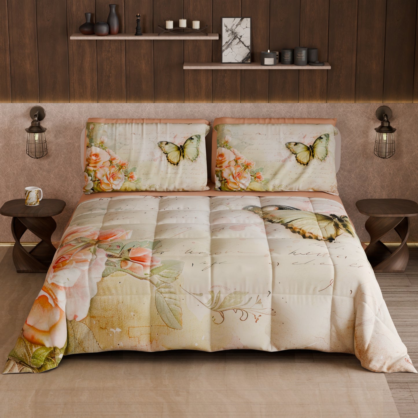 Piumone, Trapunta Matrimoniale, Singola, Piazza e Mezza Shabby 336