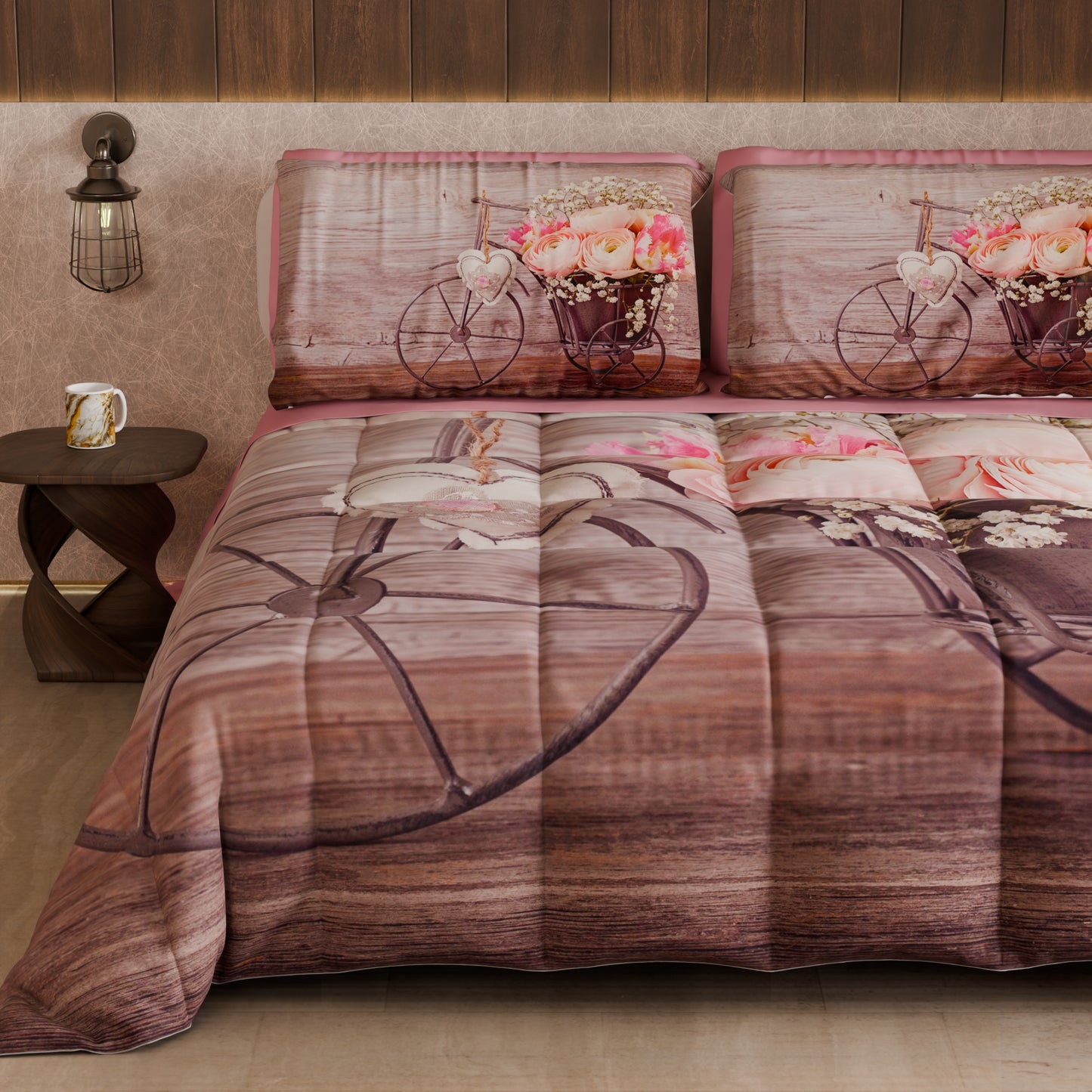 Piumone, Trapunta Matrimoniale, Singola, Piazza e Mezza Shabby 337