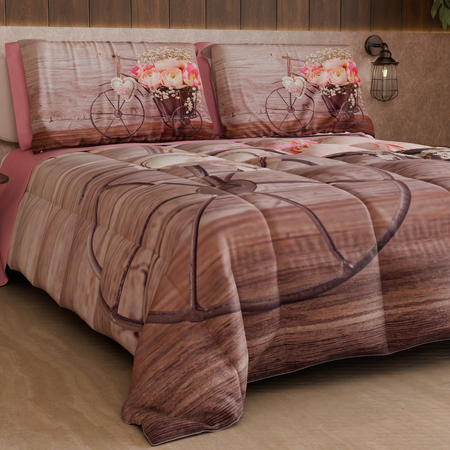 Piumone, Trapunta Matrimoniale, Singola, Piazza e Mezza Shabby 337