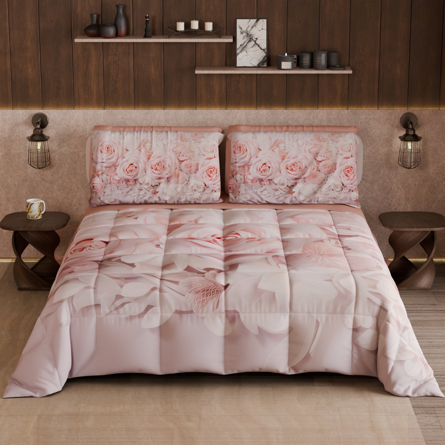 Piumone, Trapunta Matrimoniale, Singola, Piazza e Mezza Shabby 340