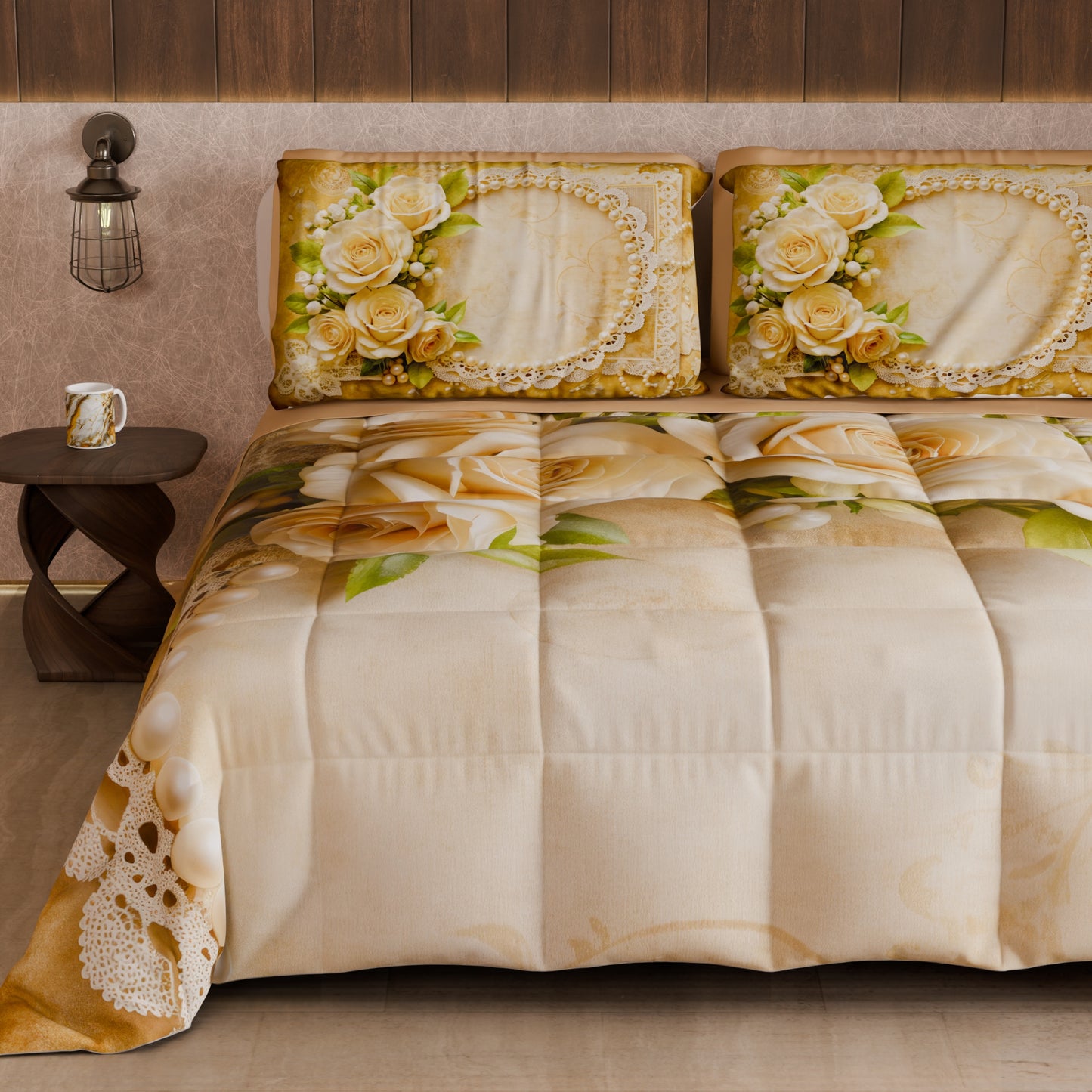 Piumone, Trapunta Matrimoniale, Singola, Piazza e Mezza Shabby 342