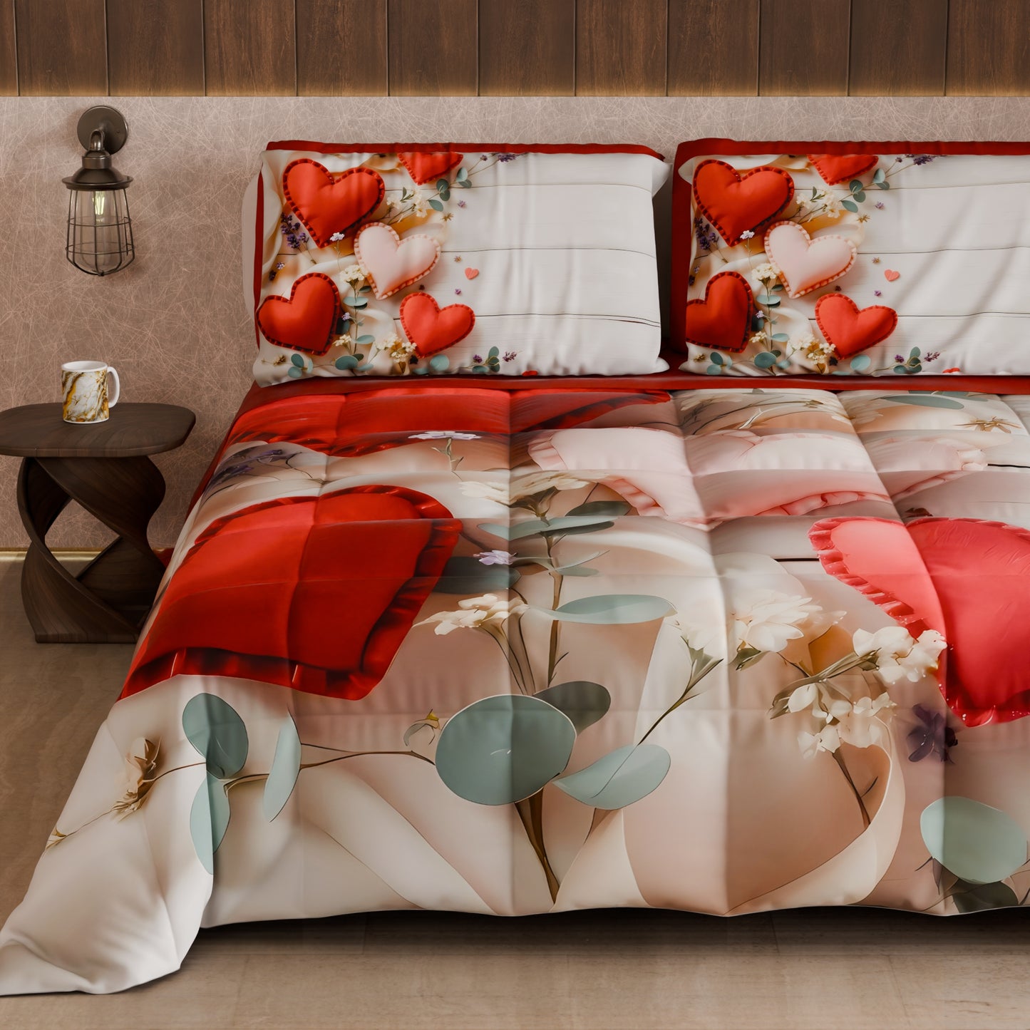 Piumone, Trapunta Matrimoniale, Singola, Piazza e Mezza Shabby 344