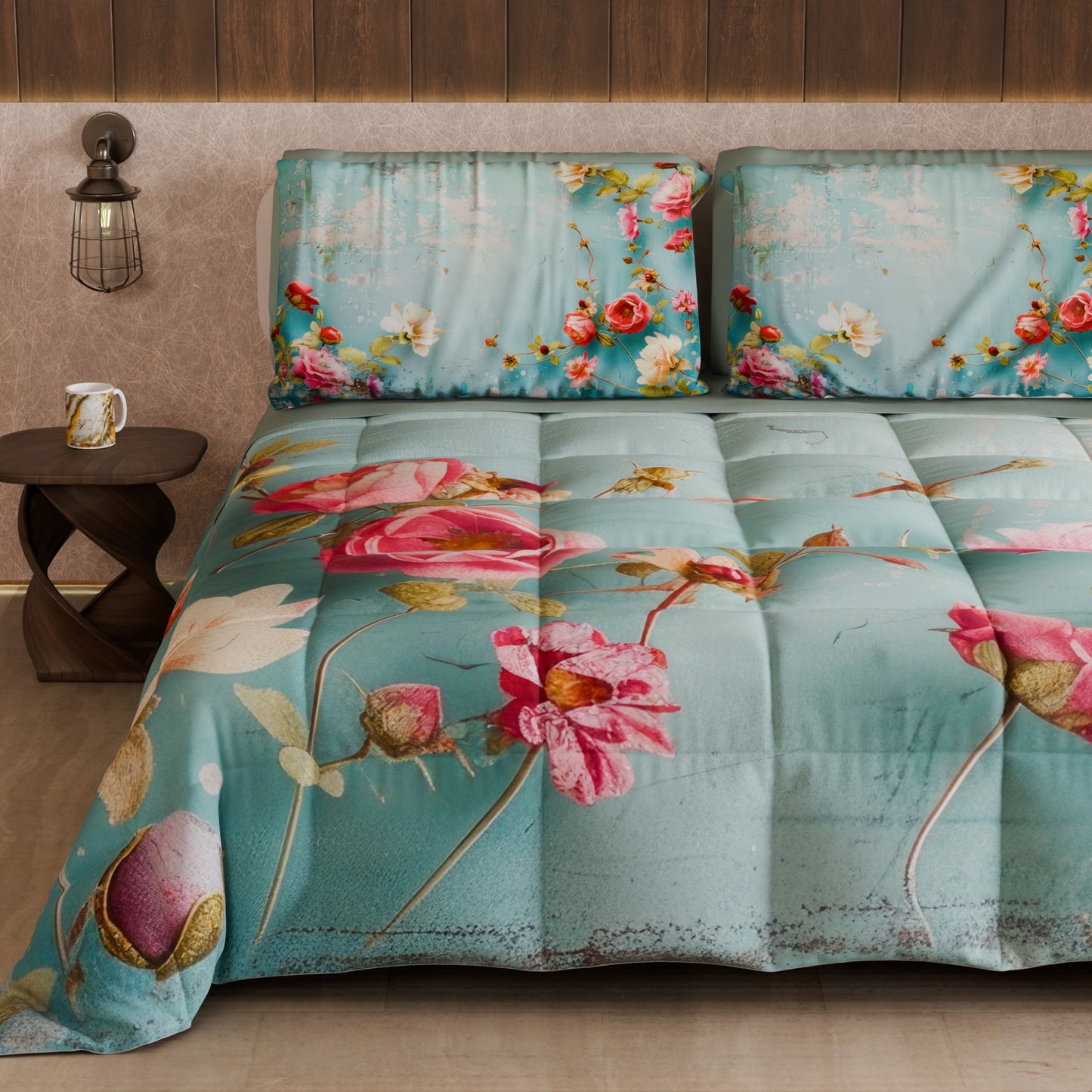 Piumone, Trapunta Matrimoniale, Singola, Piazza e Mezza Shabby 345