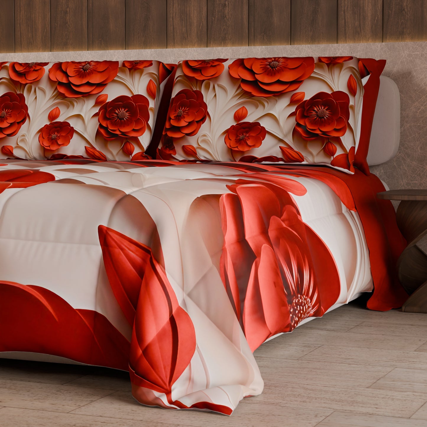 Piumone, Trapunta Matrimoniale, Singola, Piazza e Mezza Floreale 05-14