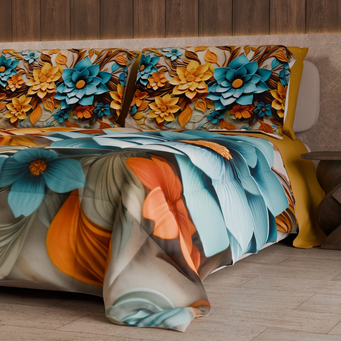 Piumone, Trapunta Matrimoniale, Singola, Piazza e Mezza Floreale 05-16