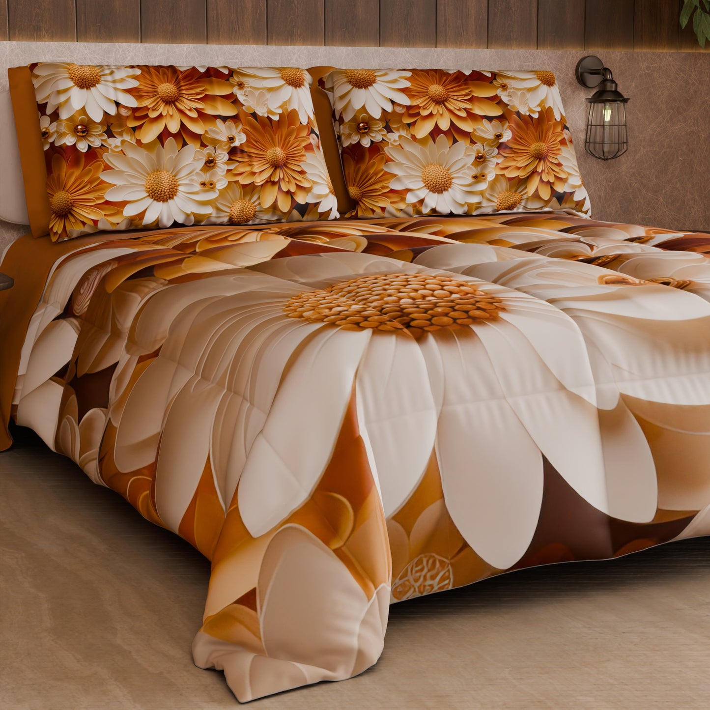 Piumone, Trapunta Matrimoniale, Singola, Piazza e Mezza Floreale 05-2