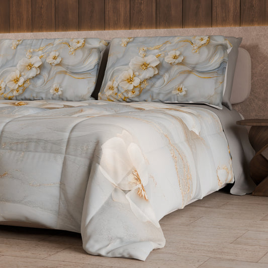 Couette, Edredon Double, Simple, 1 place et Demi Florale 06-1