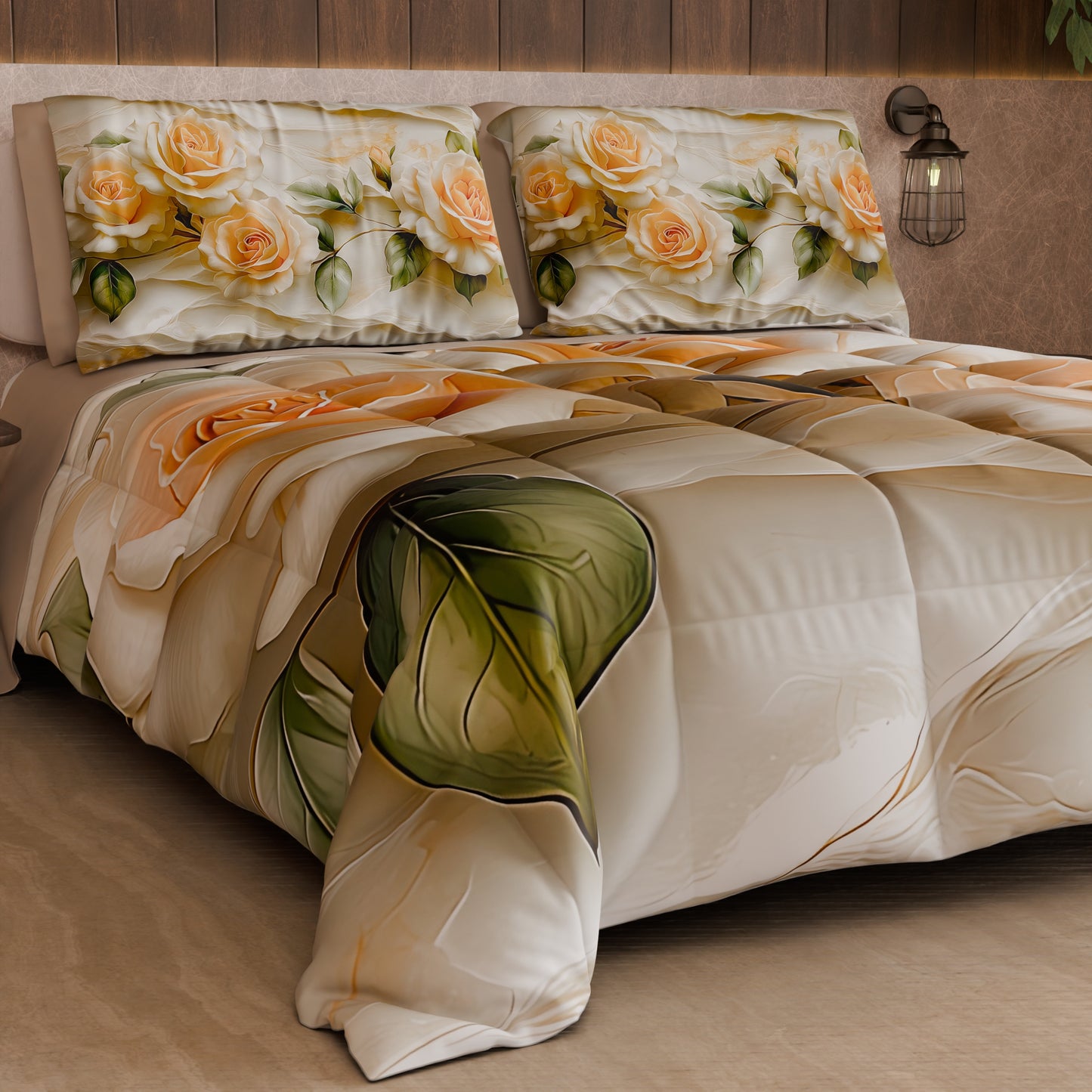 Piumone, Trapunta Matrimoniale, Singola, Piazza e Mezza Floreale 06-12