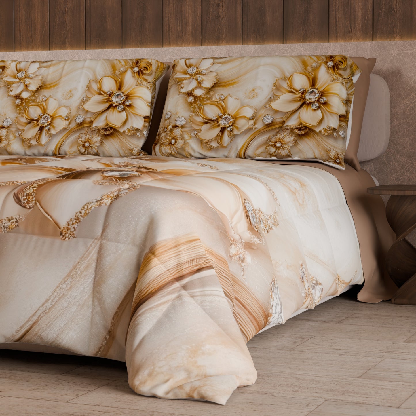 Piumone, Trapunta Matrimoniale, Singola, Piazza e Mezza Floreale 06-13