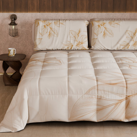 Piumone, Trapunta Matrimoniale, Singola, Piazza e Mezza Floreale F150