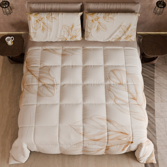 Couette, Edredon Double, Simple, 1 place et Demi Florale F150