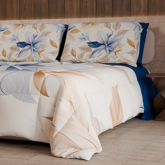 Couette, Edredon Double, Simple, 1 place et Demi Florale F164