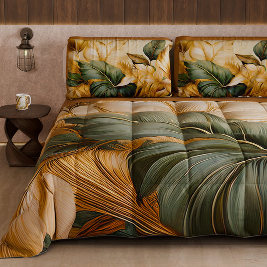 Piumone, Trapunta Matrimoniale, Singola, Piazza e Mezza Floreale F165