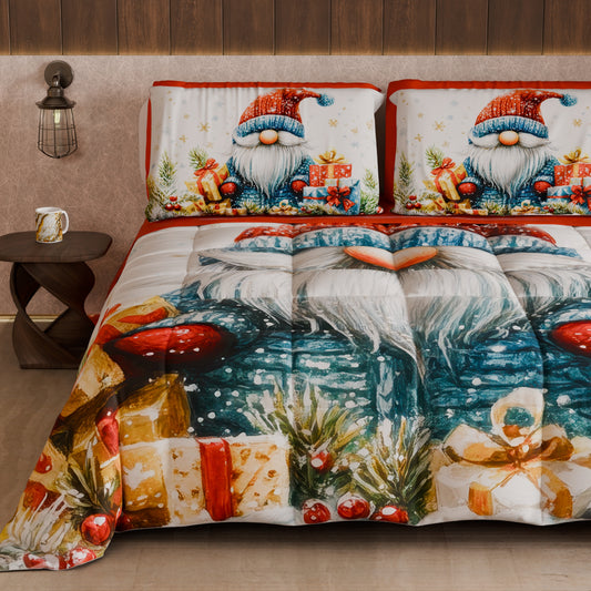 Trapunta Matrimoniale Natale, Singola, Piazza e Mezza 25 Xmas 14