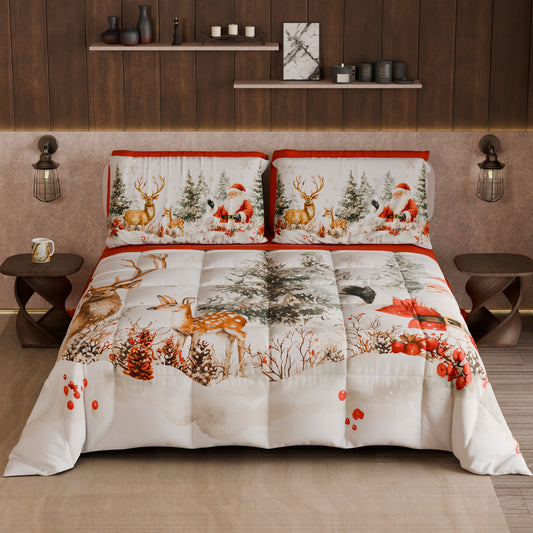 Couette Double Noël, Simple, Une Place et Demi 25 Xmas 17