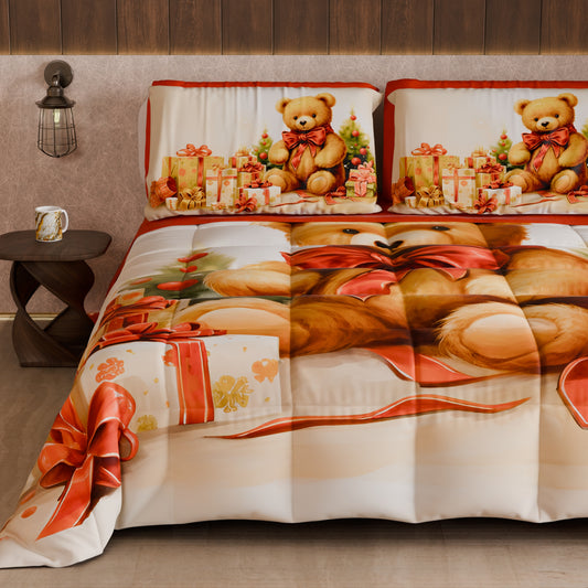 Trapunta Matrimoniale Natale, Singola, Piazza e Mezza 25 Xmas 3