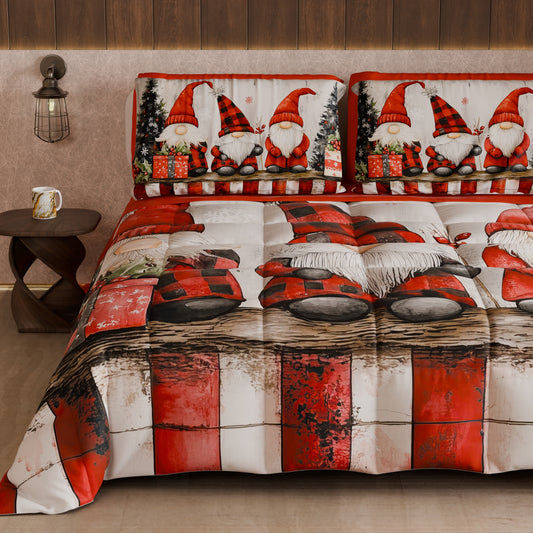 Trapunta Matrimoniale Natale, Singola, Piazza e Mezza 25 Xmas 5