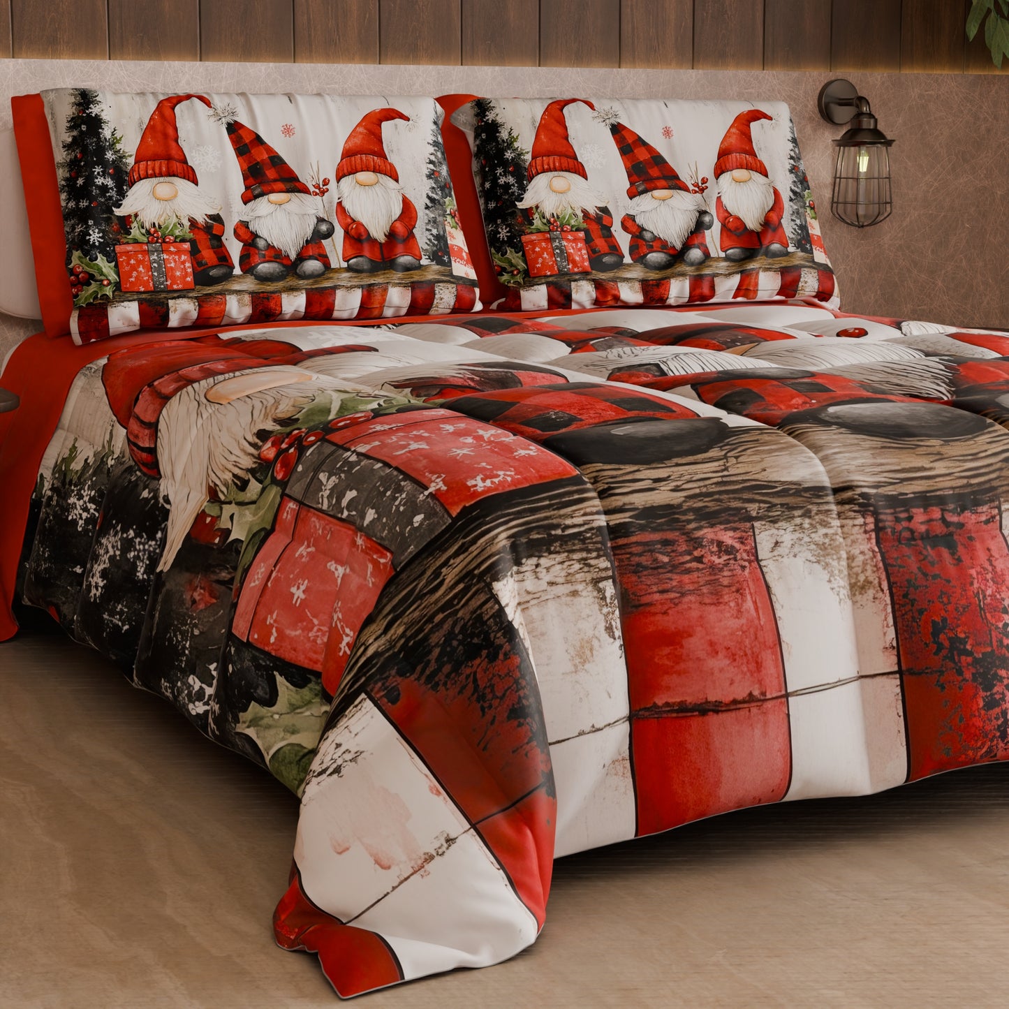 Trapunta Matrimoniale Natale, Singola, Piazza e Mezza 25 Xmas 5