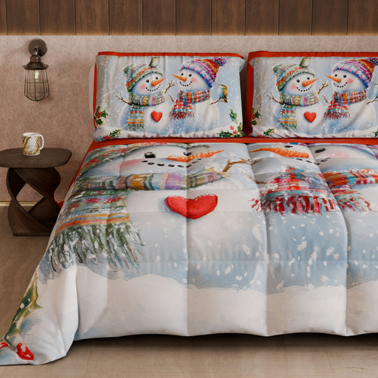 Trapunta Matrimoniale Natale, Singola, Piazza e Mezza 25 Xmas 7