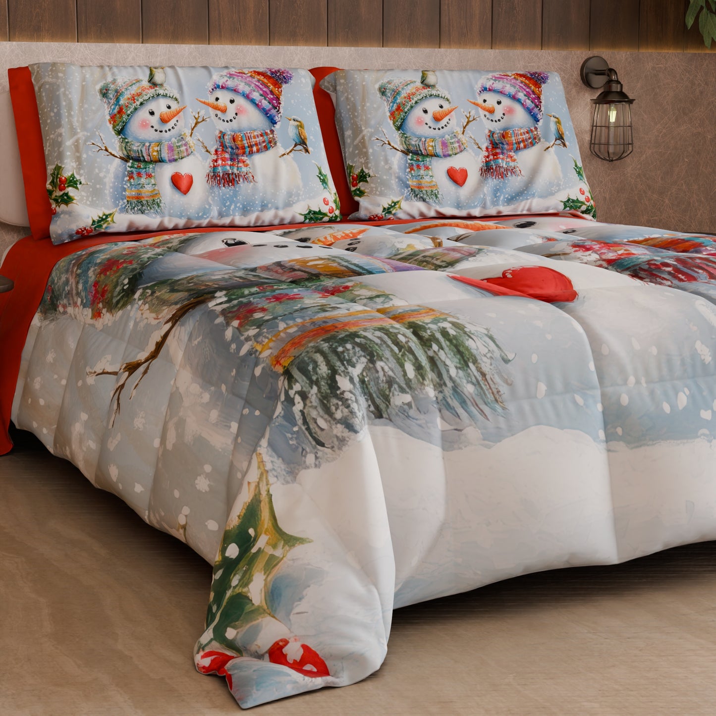 Trapunta Matrimoniale Natale, Singola, Piazza e Mezza 25 Xmas 7