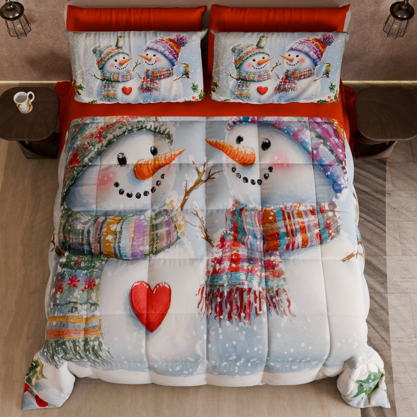 Trapunta Matrimoniale Natale, Singola, Piazza e Mezza 25 Xmas 7