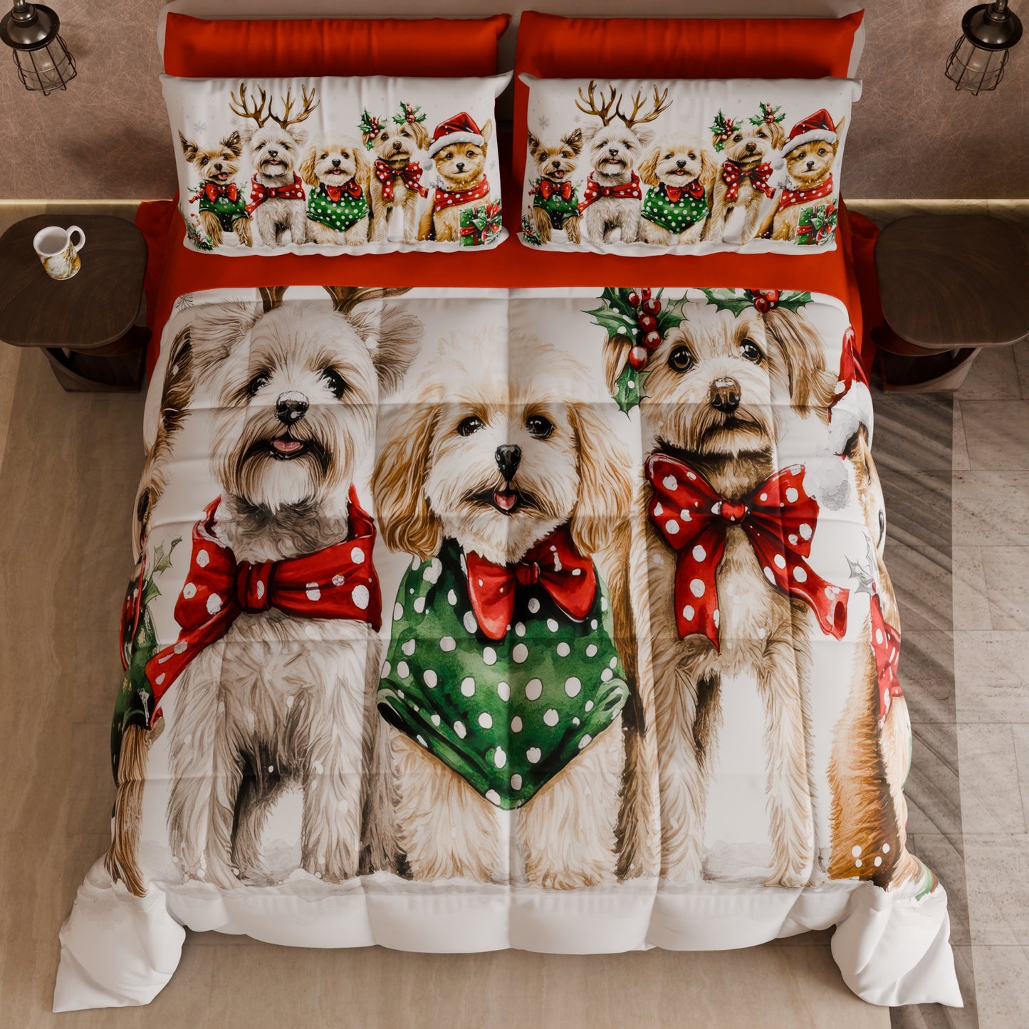 Trapunta Matrimoniale Natale, Singola, Piazza e Mezza 25 Xmas 9