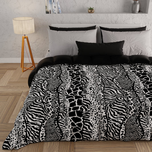 Duvet, Double, Single, Square and Half Quilt, Zebra Animal Print