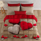 Duvet, Double Quilt, Single, Square and a Half, Heart